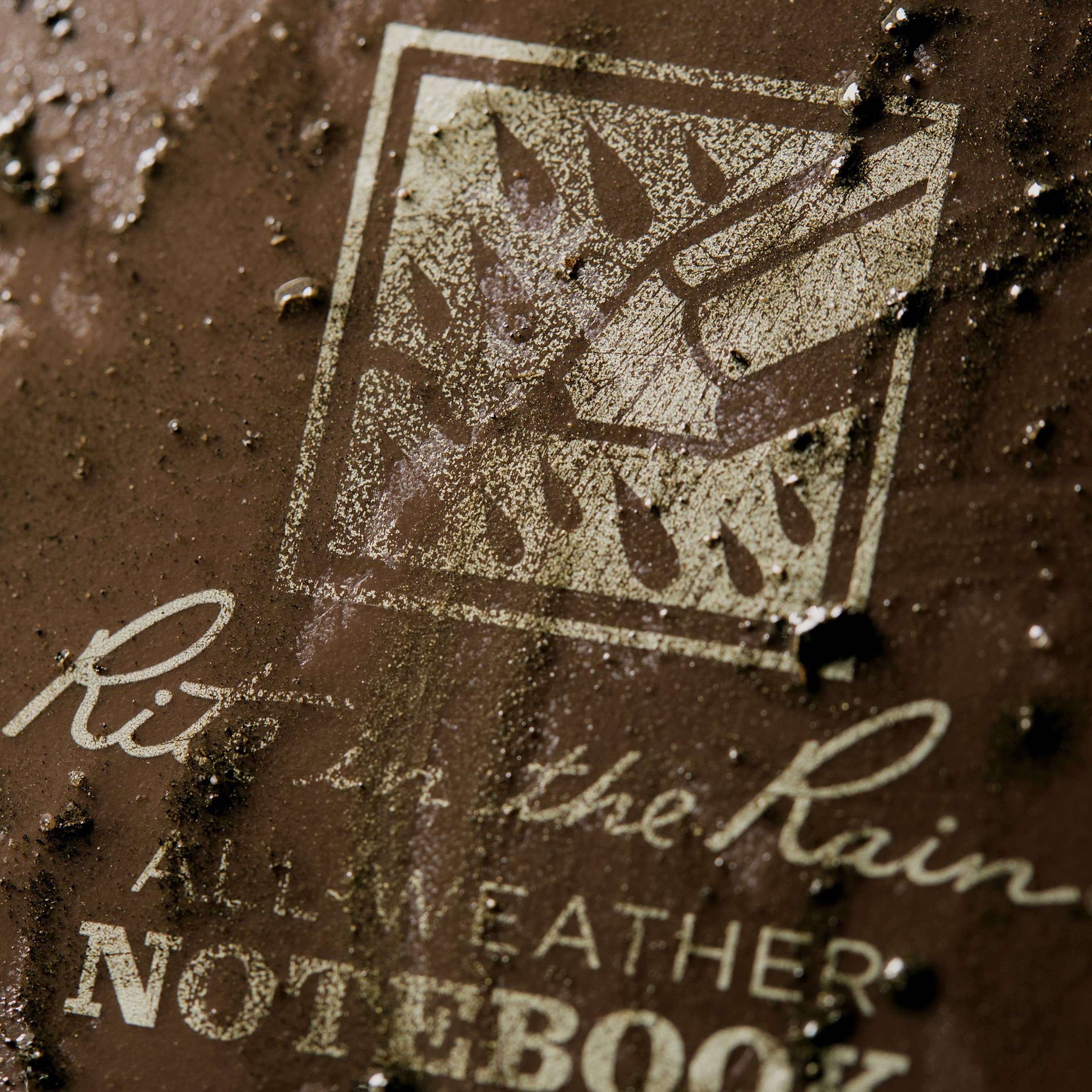 Rite in the Rain 4.625" x 7" Side Spiral Notebook, Brown-DutchMills