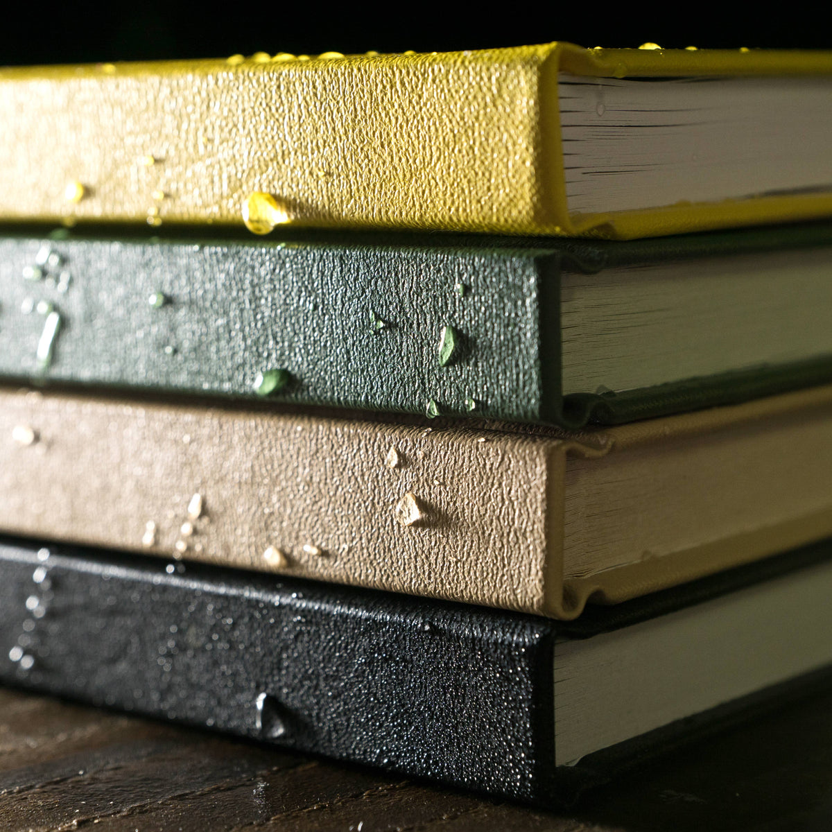 Rite in the Rain 6.75" x 8.75" Black Hard Cover Book-DutchMills