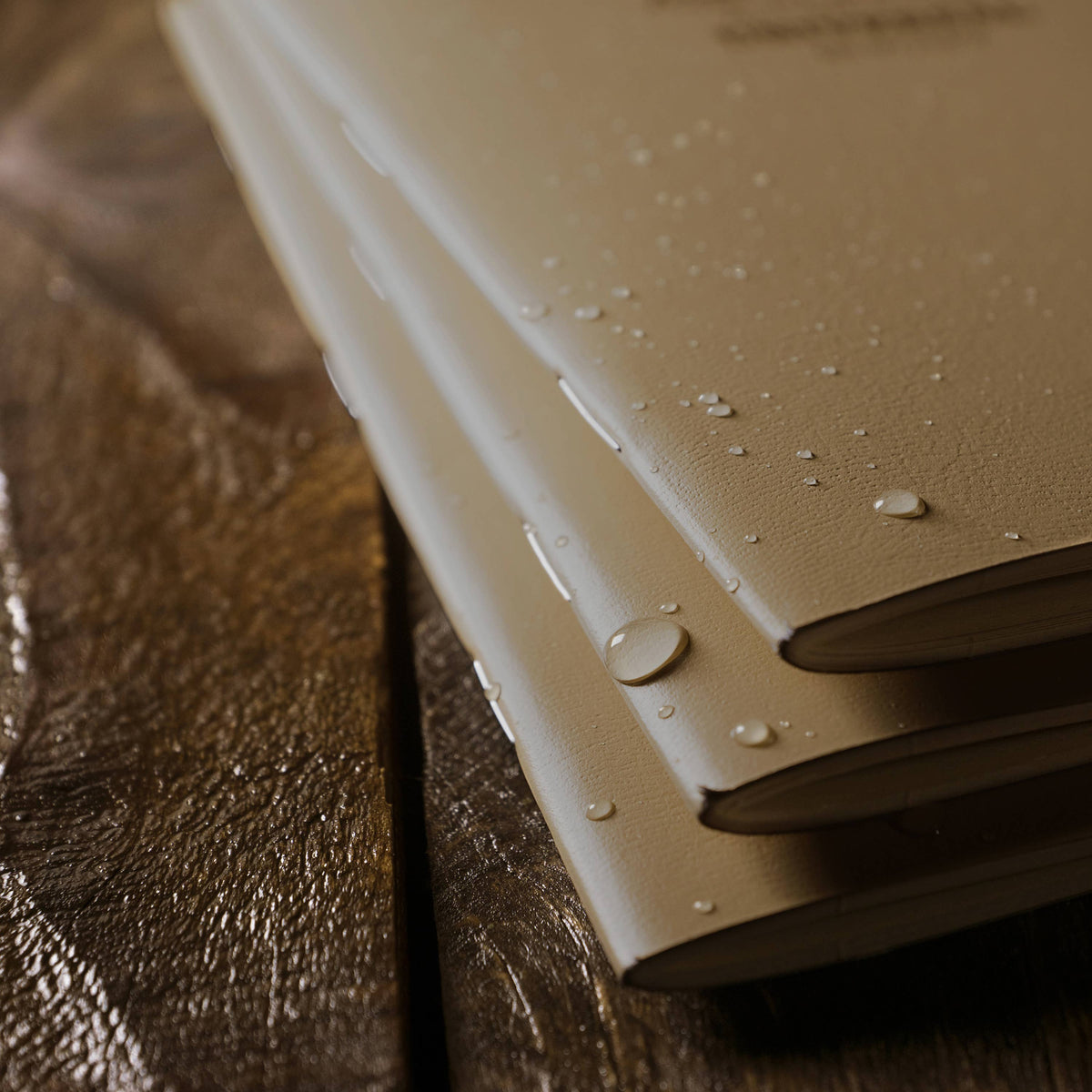 Rite in the Rain Notebook, 3.25" x 4.625" Tan Cover 3 PK-DutchMills