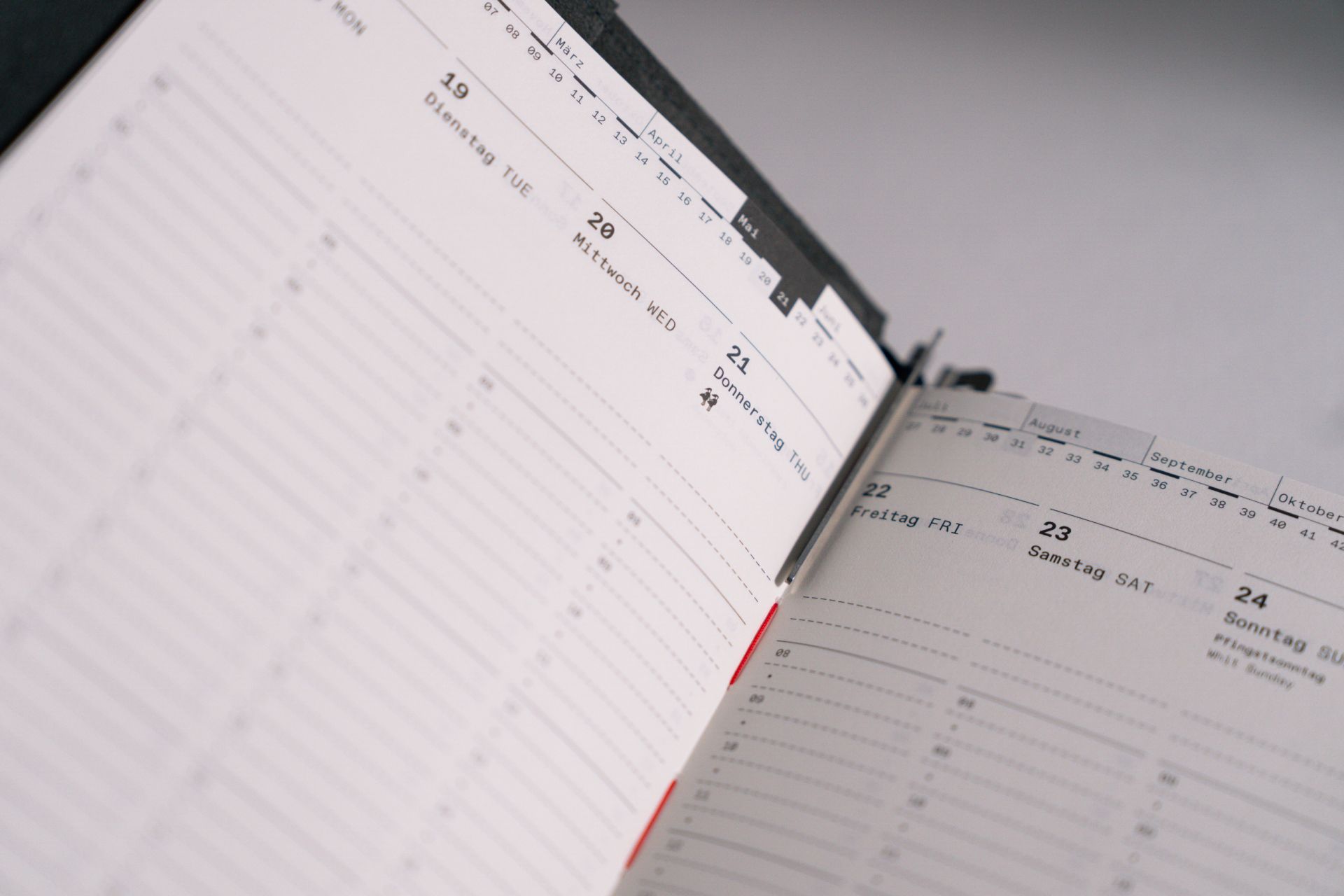 Roterfaden - Year Calendar 2026-Agenda-DutchMills