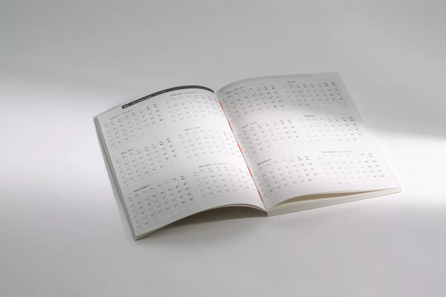 Roterfaden - Year Calendar 2026-Agenda-DutchMills
