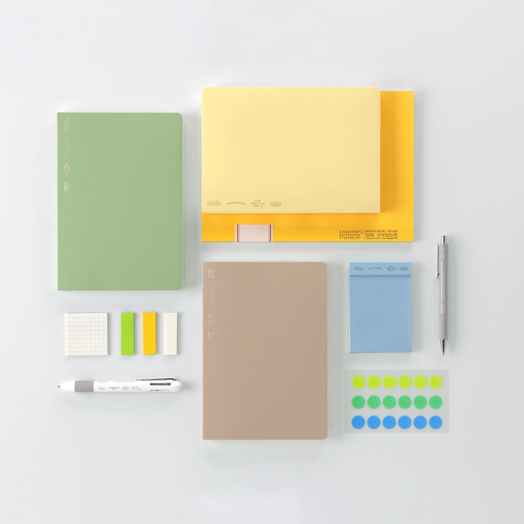 Stalogy - 1/2 Year Notebook - Limited Edition 2022 - Butter Yellow-Notitieboek-DutchMills