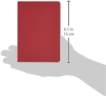 Stalogy - 365 Days Notebook - A6 Red - Grid-Notitieboek-DutchMills