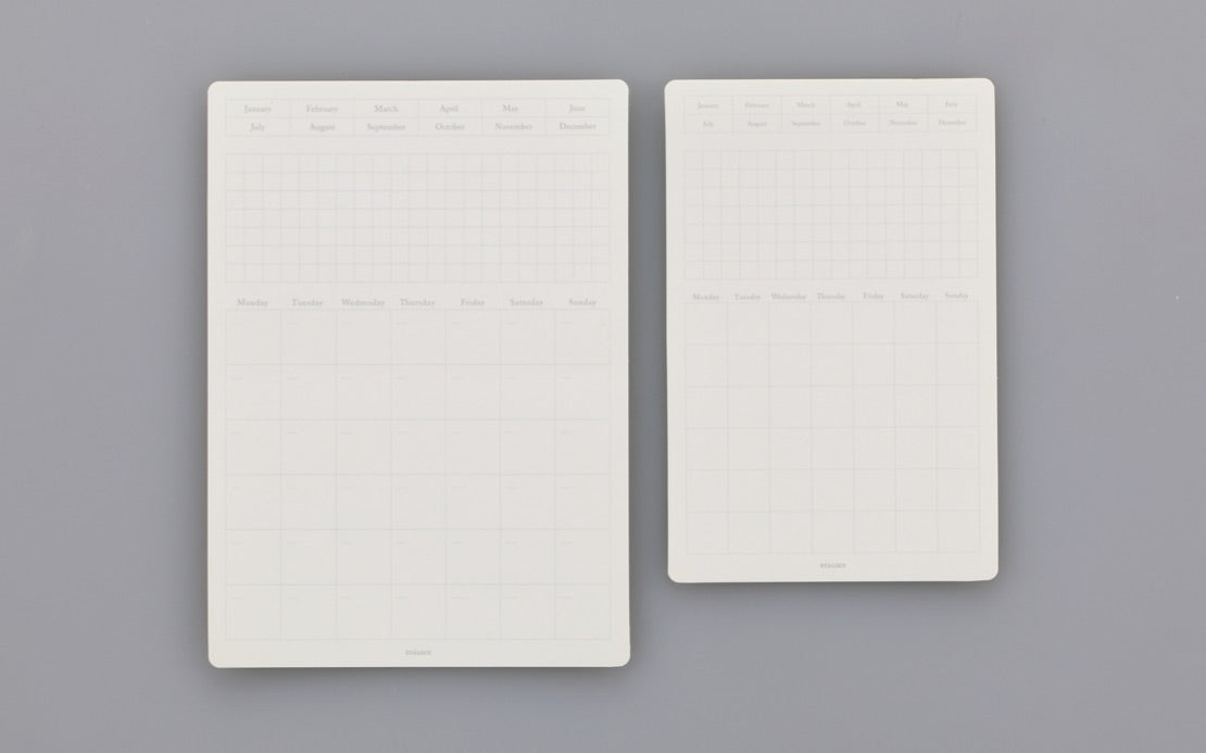 Stalogy - Removable Calendar Seal - Monthly - S-Sticky Notes-DutchMills