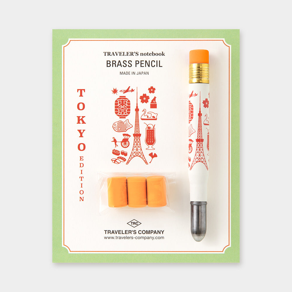 TRAVELER'S COMPANY - TOKYO Brass Pencil-Vulpotlood-DutchMills