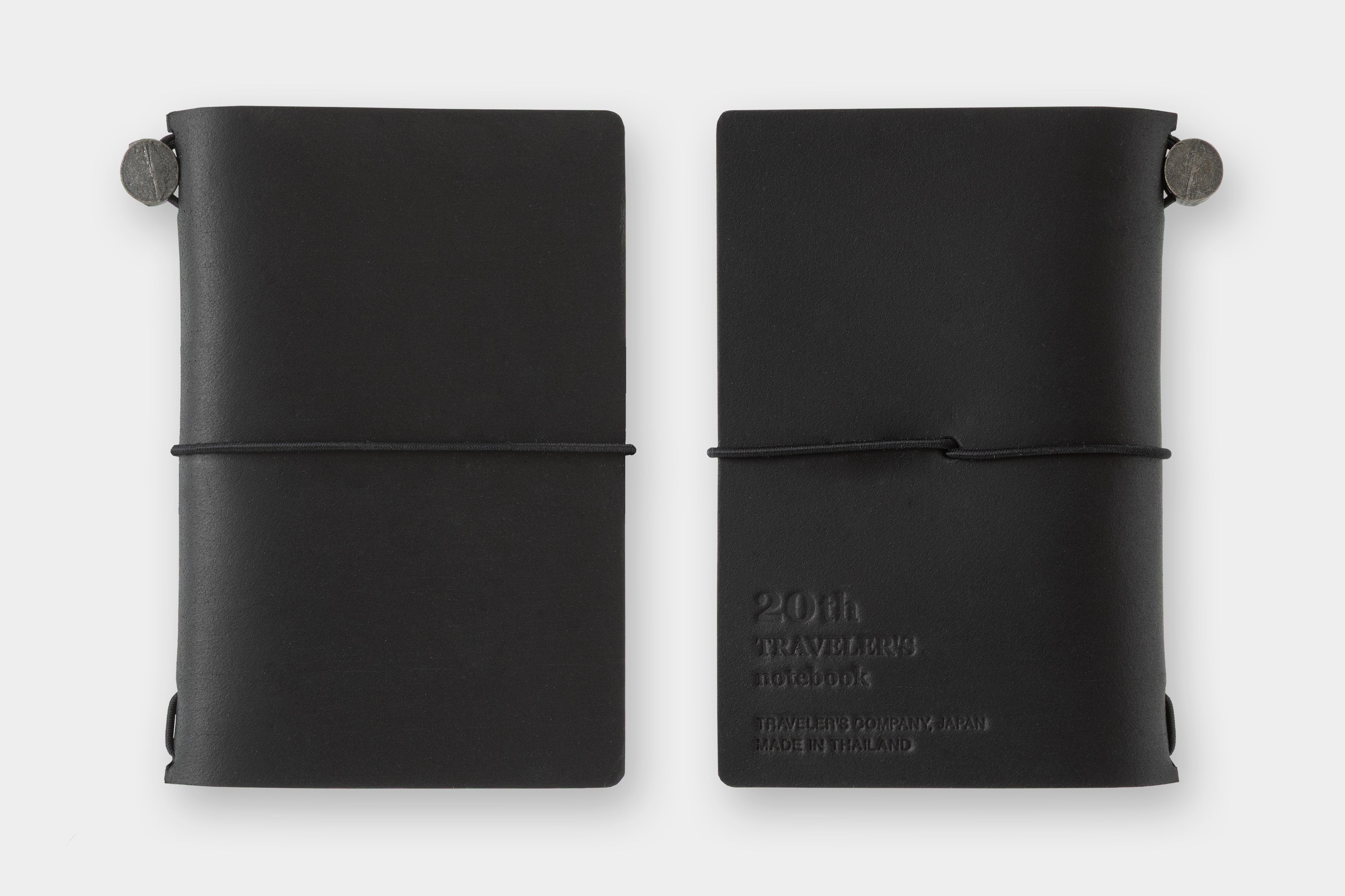 TRAVELER'S notebook - Card Size Set - Black (20th Anniversary)-Notitieboek-DutchMills