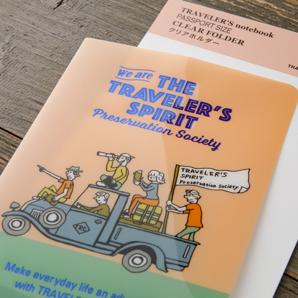 TRAVELER'S notebook - Diary 2026 Clear Folder (Passport size)-Agenda-DutchMills