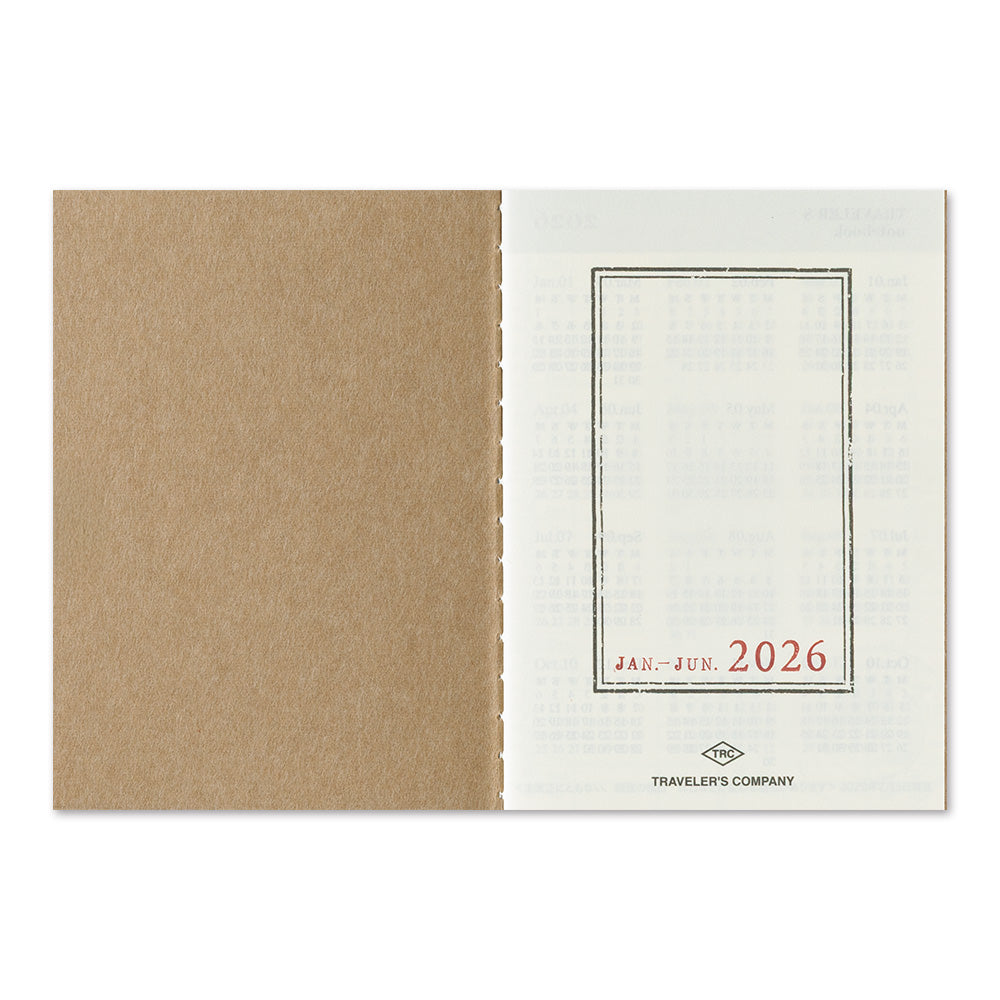 TRAVELER'S notebook - Diary 2026 Weekly Refill (Passport size)-Agenda-DutchMills