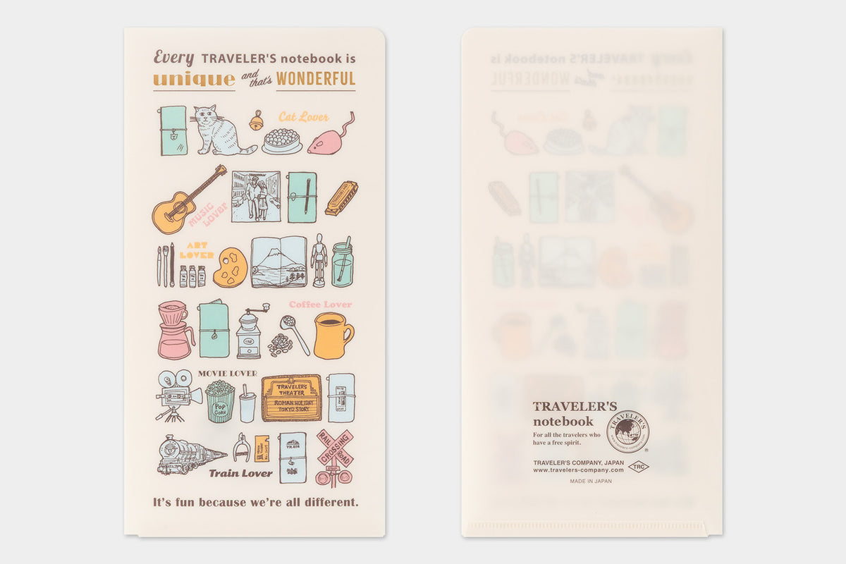 TRAVELER'S notebook - Diary 2027 Clear Folder-Agenda-DutchMills