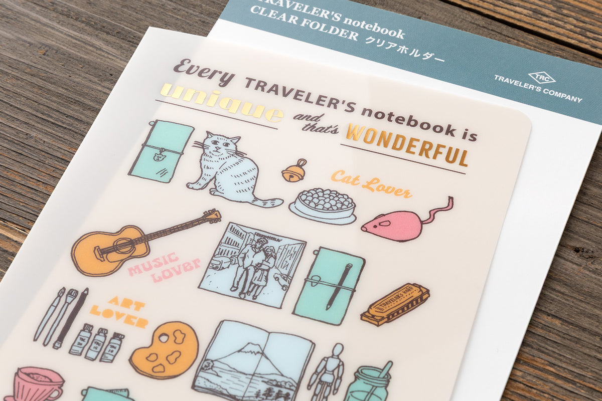 TRAVELER'S notebook - Diary 2027 Clear Folder-Agenda-DutchMills