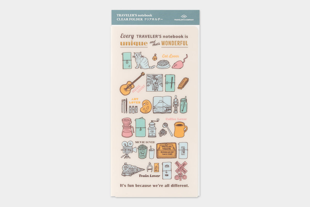 TRAVELER'S notebook - Diary 2027 Clear Folder-Agenda-DutchMills