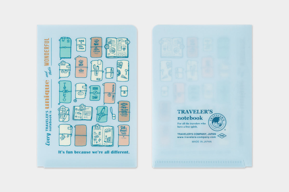 TRAVELER'S notebook - Diary 2027 Clear Folder (Passport size)-Agenda-DutchMills