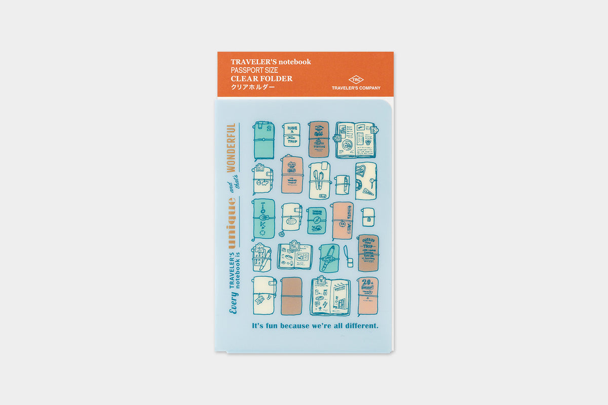 TRAVELER'S notebook - Diary 2027 Clear Folder (Passport size)-Agenda-DutchMills