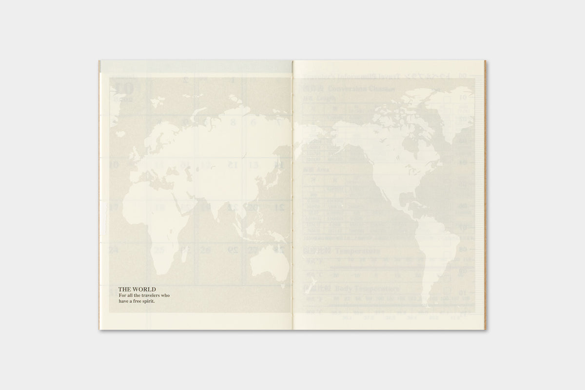 TRAVELER'S notebook - Diary 2027 Monthly Refill (Passport size)-Agenda-DutchMills