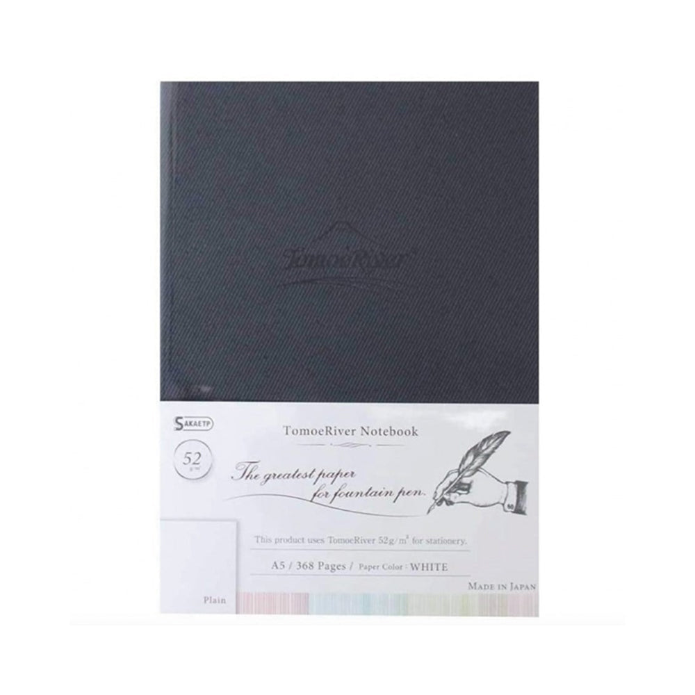 Tomoe River - Notebook hardcover 5mm Plain / A5 / White / 52 g/m2-Notitieboek-DutchMills