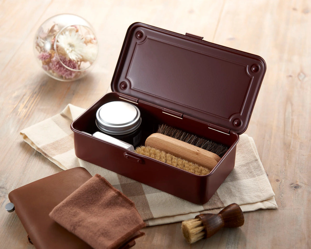 Toyo Steel - Pen Box - T 190 - Antique Brown-Opbergen-DutchMills