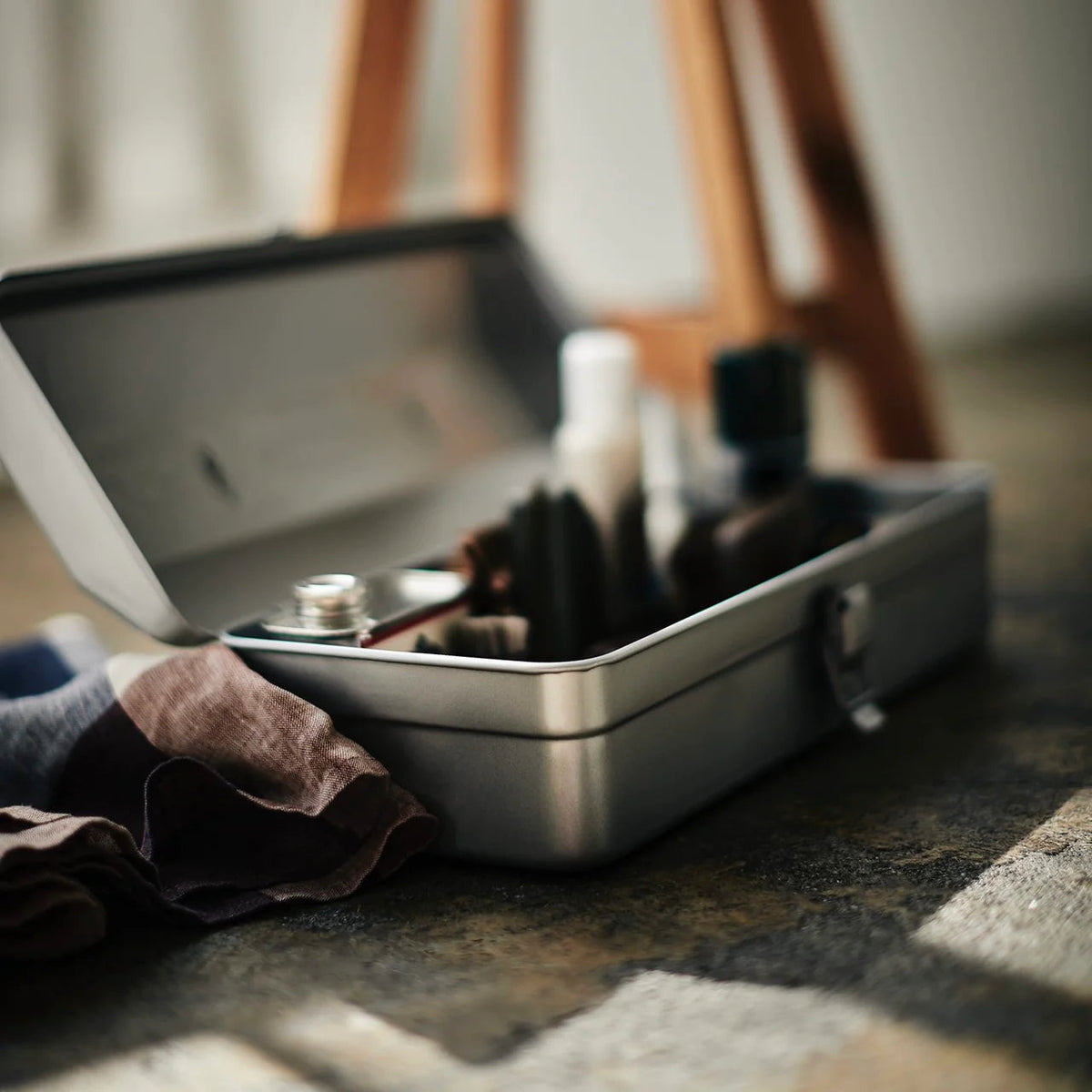 Toyo Steel - Tool Box - Y 350 - Silver-Opbergen-DutchMills