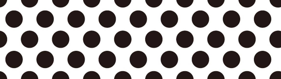 Washi Tape - white with black dots mt basic MT01D368RZ-DutchMills