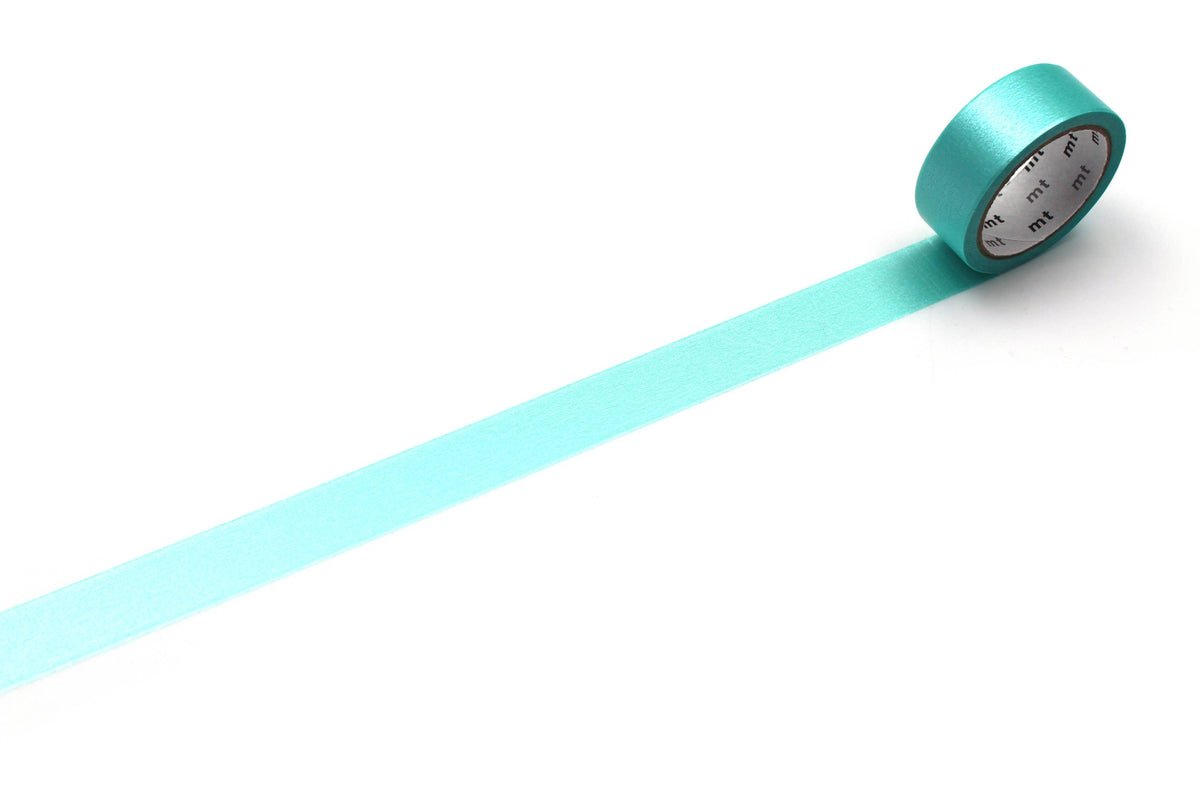 Washi Tape - green soft shiny / mt basic MT1P587EZ-DutchMills