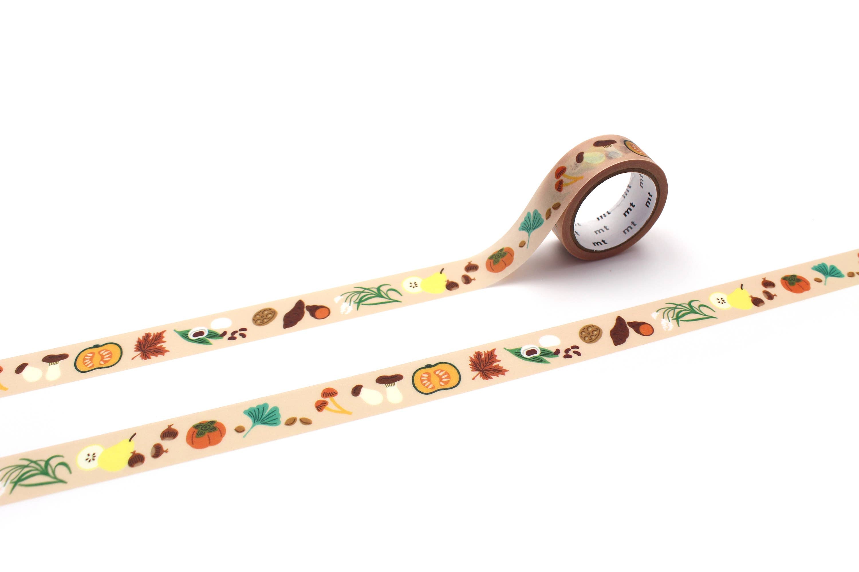 Washi Tape - Léa Maupetit / Autumn Fruit MTLEAM06EZ-DutchMills