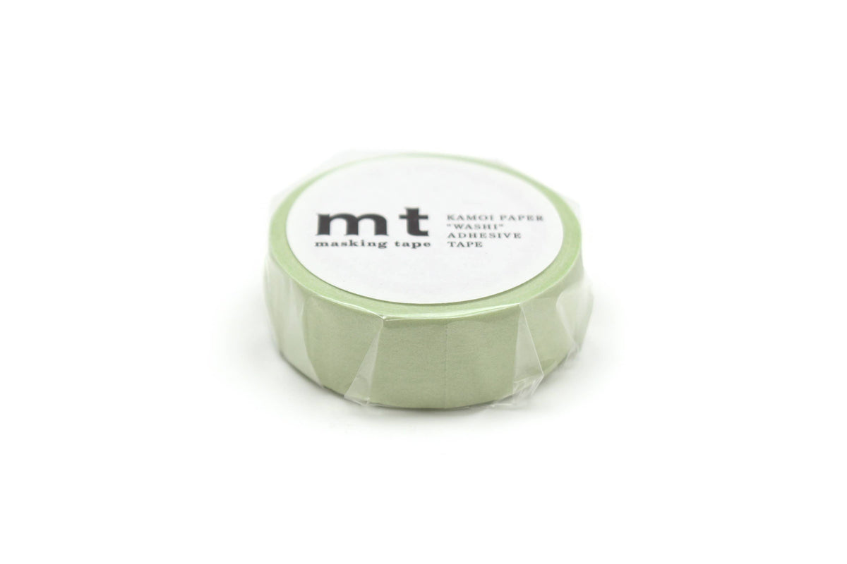 Washi Tape - light green pastel / mt basic MT01P488Z-DutchMills