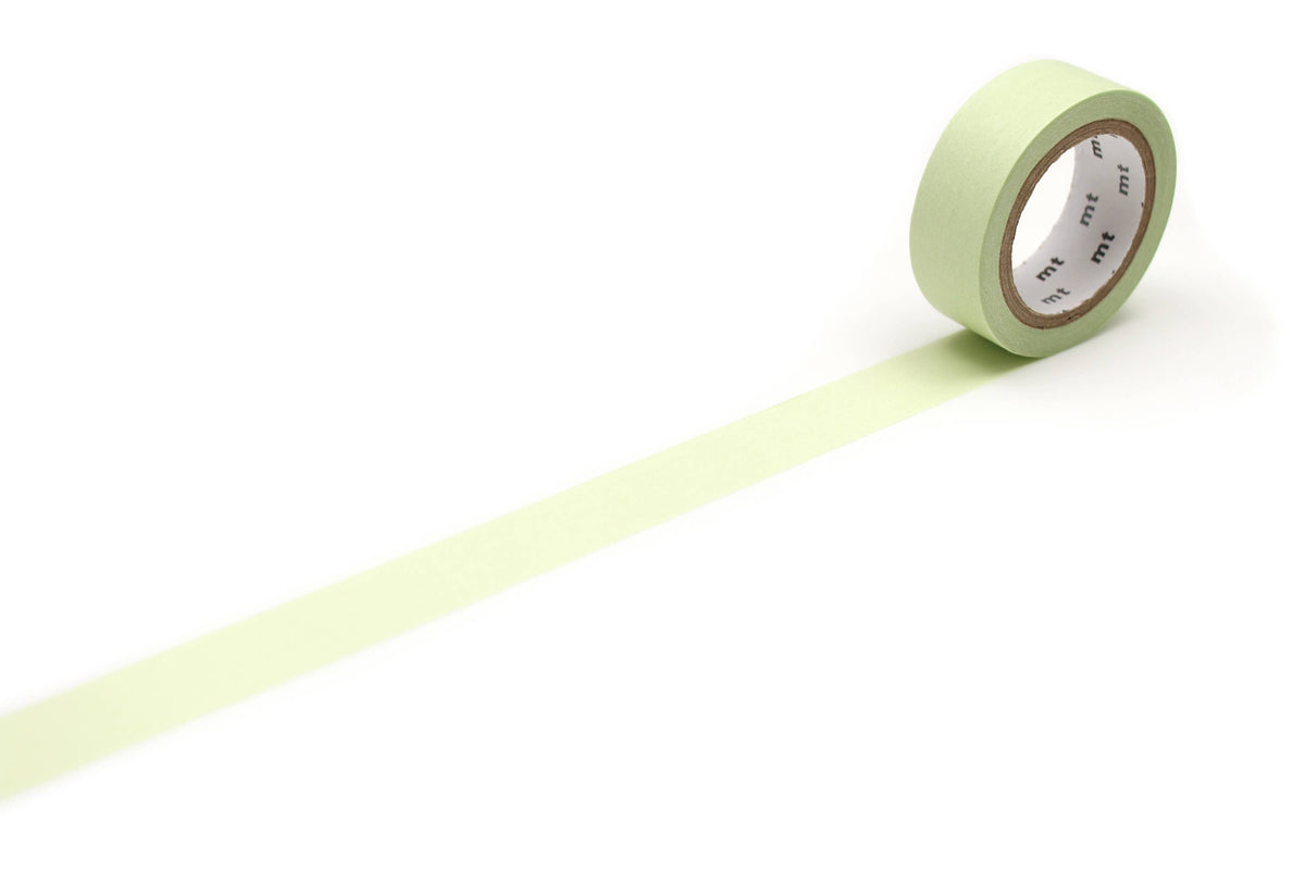 Washi Tape - light green pastel / mt basic MT01P488Z-DutchMills