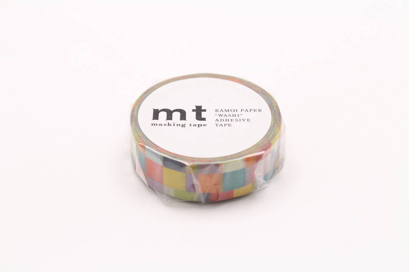 Washi Tape - mt basic mosaic bright MT01D176RZ-DutchMills
