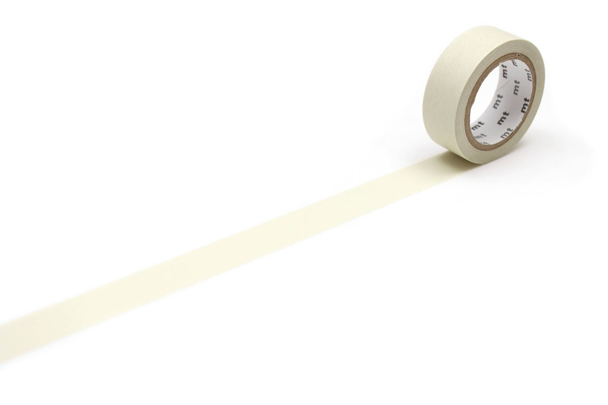 Washi Tape - cream white pastel / mt basic MT01P498Z-DutchMills