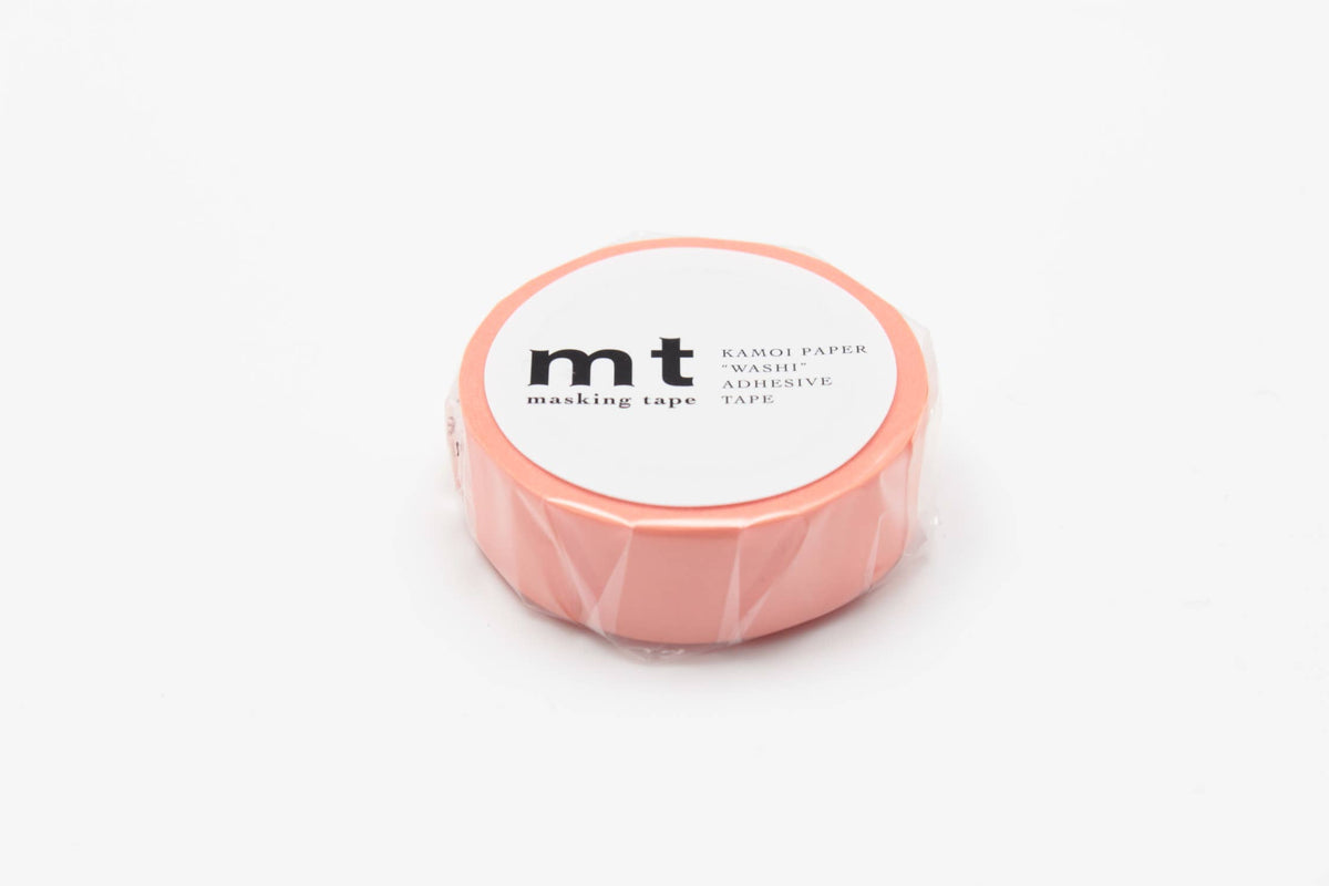 Washi Tape - salmon pink / mt basic MT01P188RZ-DutchMills