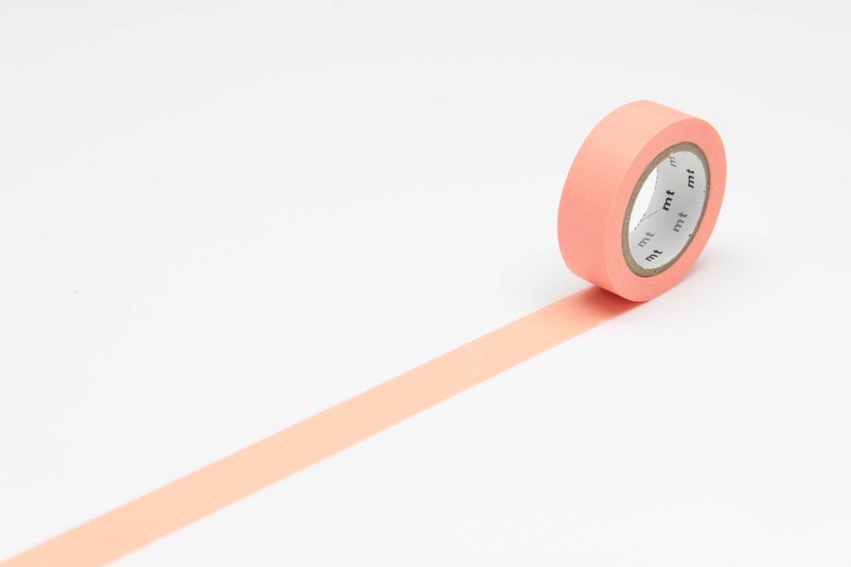 Washi Tape - salmon pink / mt basic MT01P188RZ-DutchMills