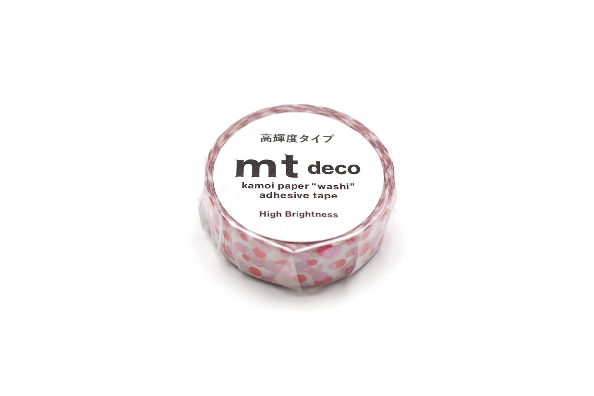Washi Tape - pink speckled / mt basic MT01D542Z-DutchMills