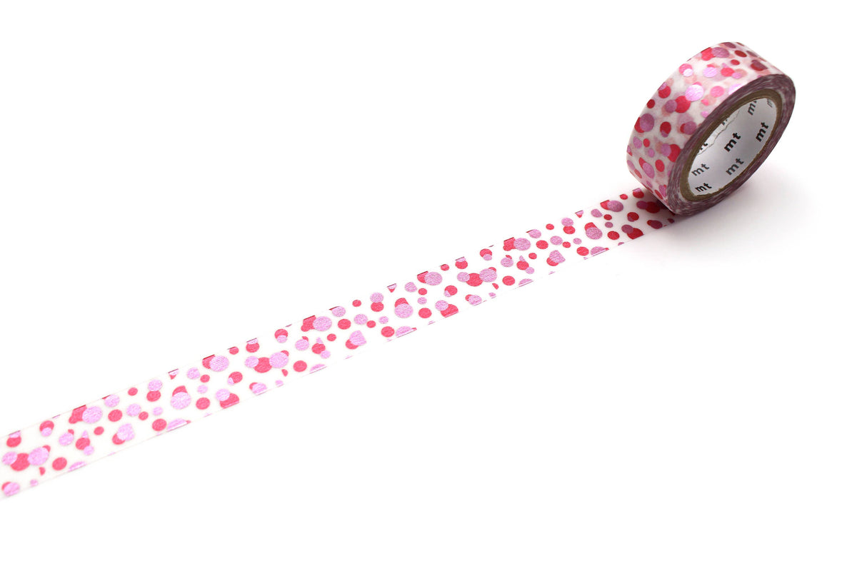 Washi Tape - pink speckled / mt basic MT01D542Z-DutchMills