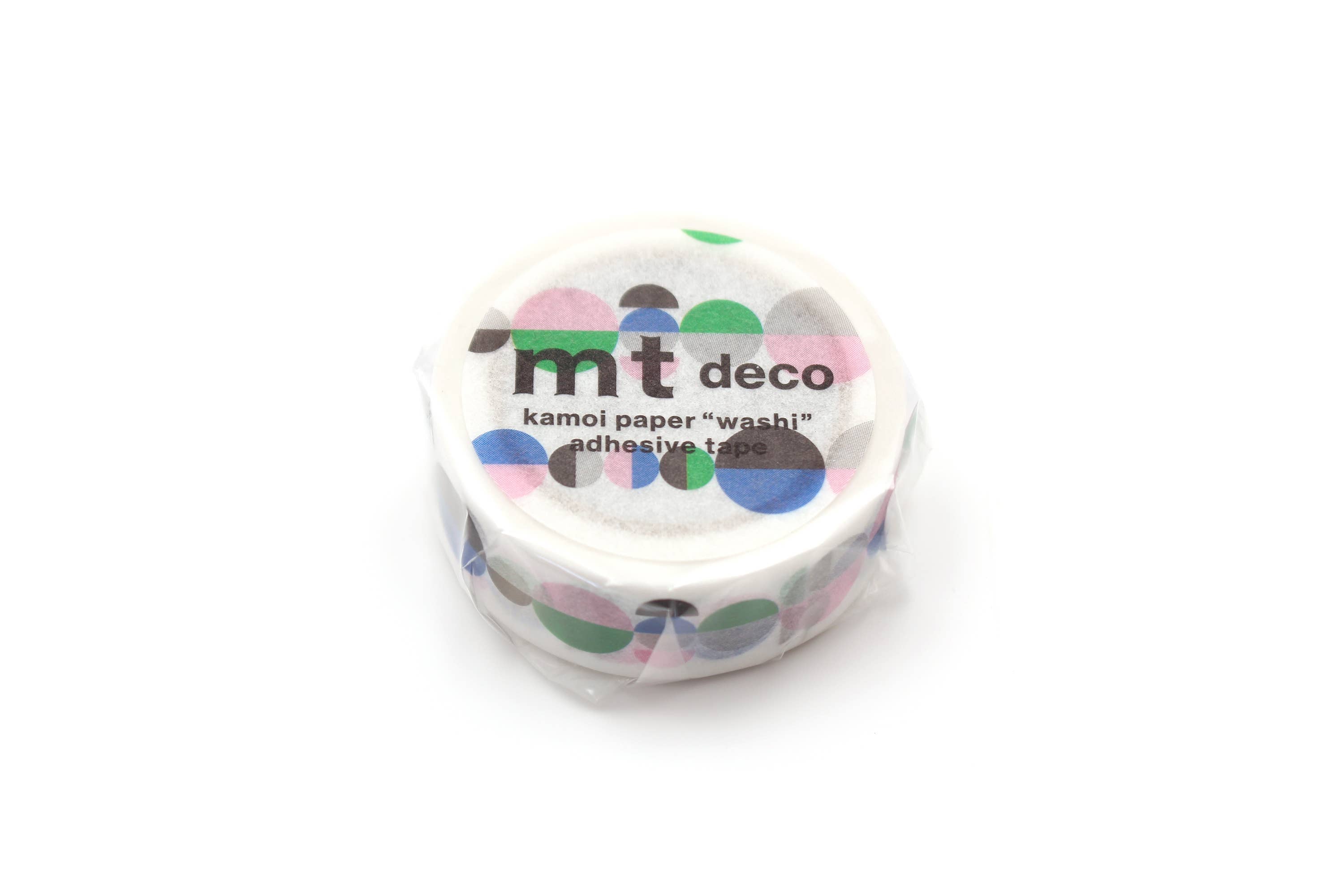 Washi tape with semicircle pattern / mt basic MT1D569EZ-DutchMills