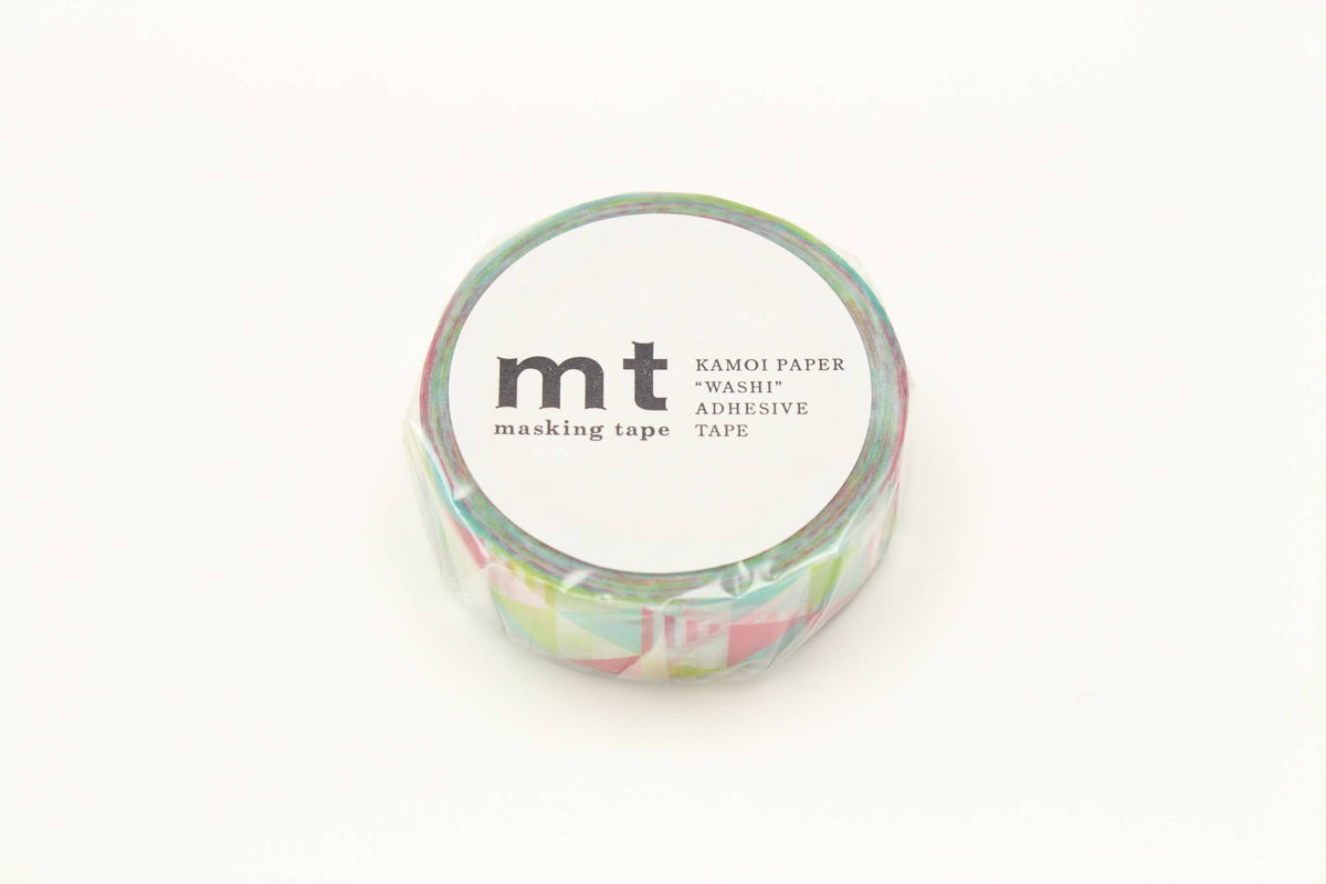 Washi Tape - shimasankaku pink mt basic MT01D289RZ-DutchMills