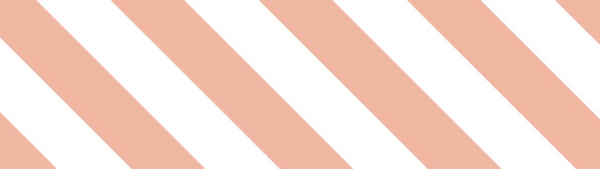 Washi Tape - white with apricot-orange stripes MT01D370RZ-DutchMills