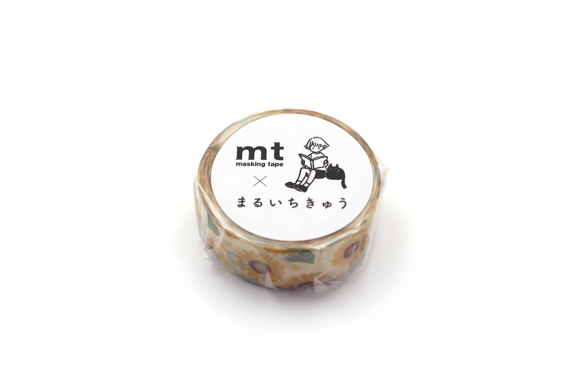 Washi Tape - Sunflowers by Maruichikyu MTMAR13EZ-DutchMills