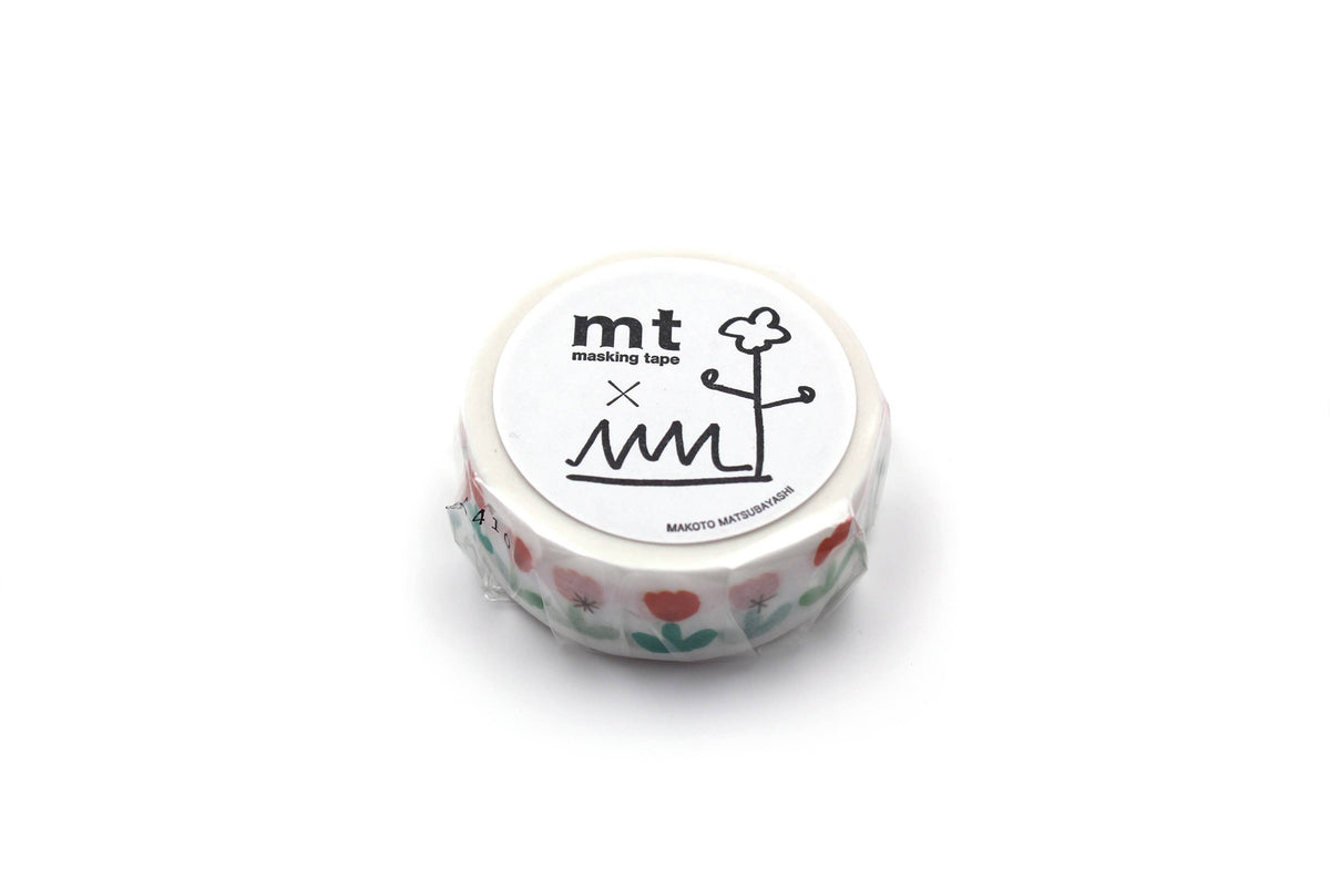 Washi Tape - Tulip by Makoto Matsubayashi / MTMATU02EZ-DutchMills