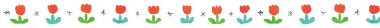Washi Tape - Tulip by Makoto Matsubayashi / MTMATU02EZ-DutchMills