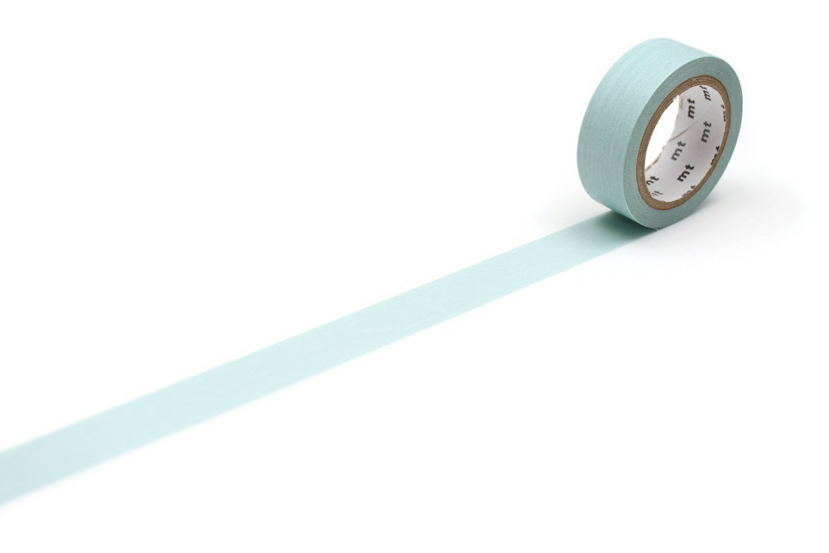 Washi Tape - turquoise pastel / mt basic MT01P490Z-DutchMills