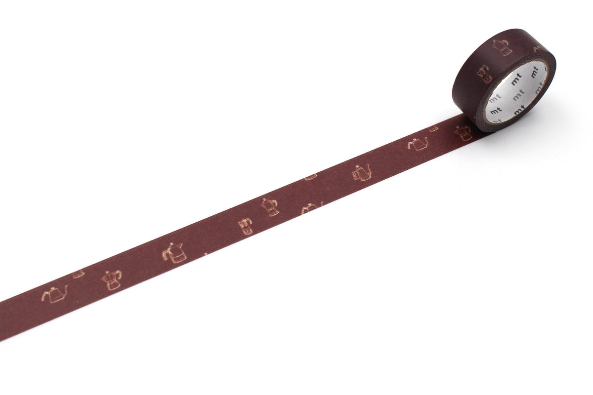 Washi Tape - upcycled tape coffee pot & maker MT01UP01Z-DutchMills