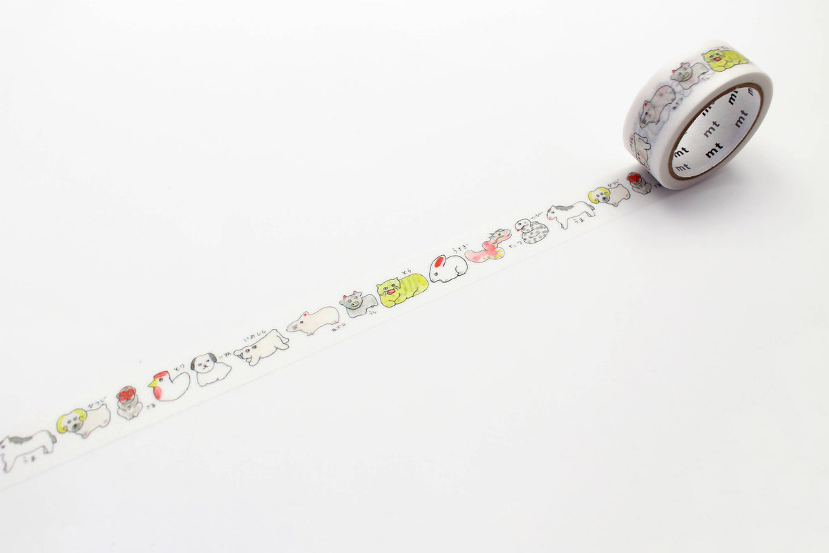 Washi Tape - mt X Isabelle Boinot / zodiac MTISAB01EZ-DutchMills