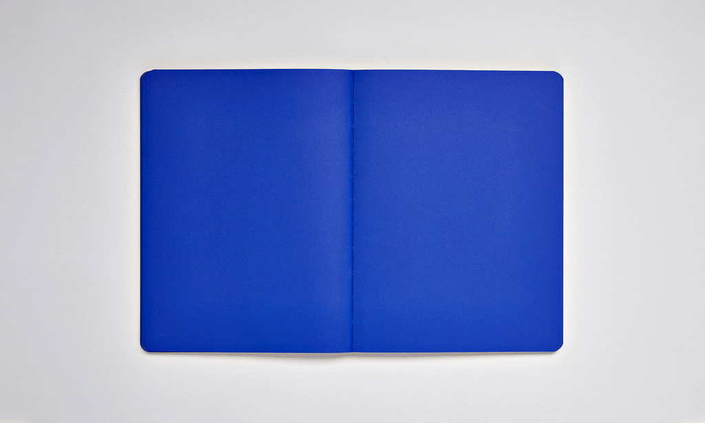 Nuuna notitieboek - Not White L Light - Blue