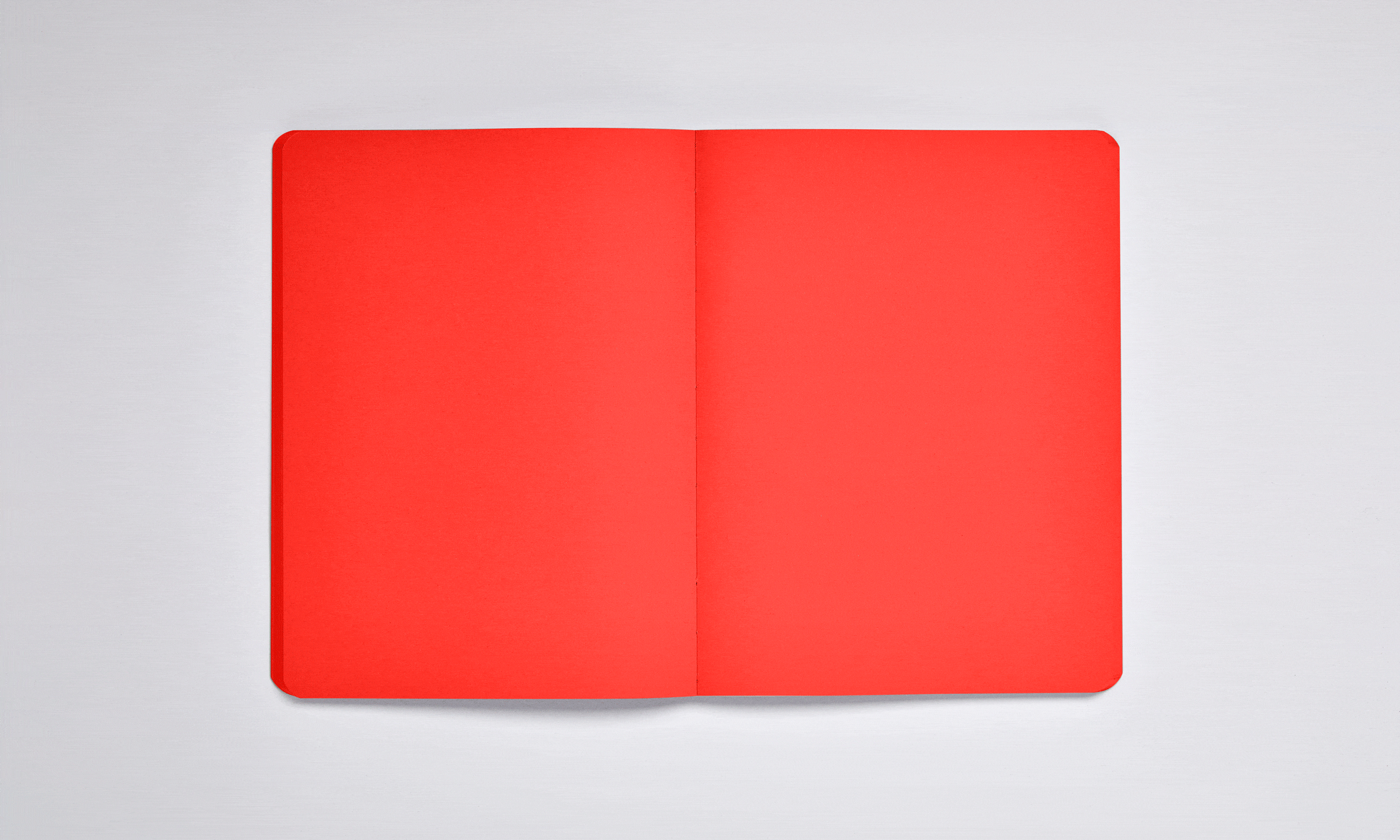 Nuuna notitieboek - Not White L Light - Red