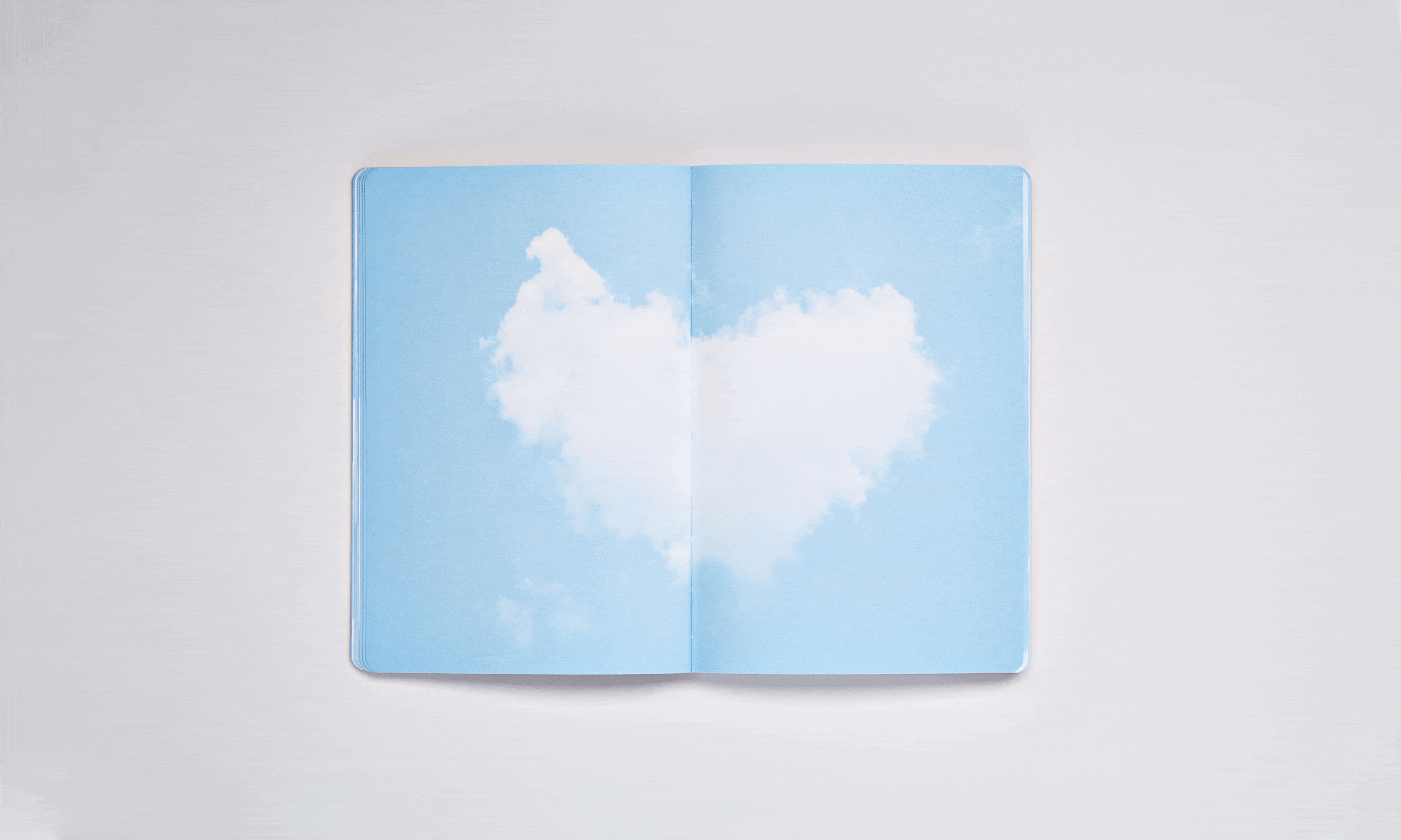 Nuuna notitieboek - Cloud Blue