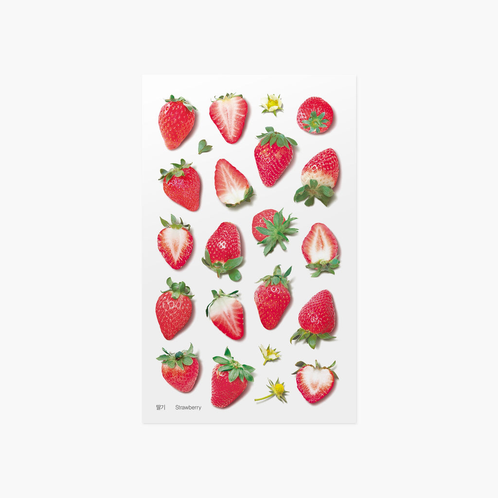 Strawberry stickers shop