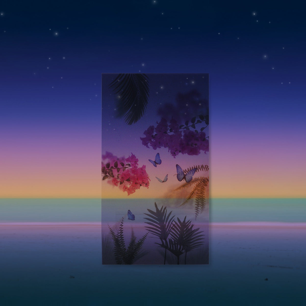 Appree - Nature Scene Sticker - Tropical Night-Sticker-DutchMills