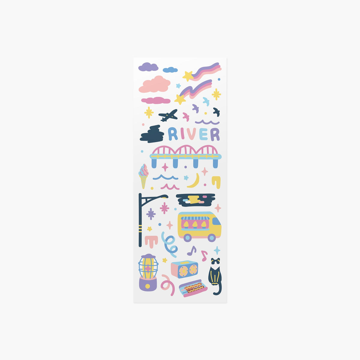 Appree - Scene Sticker - River-Sticker-DutchMills