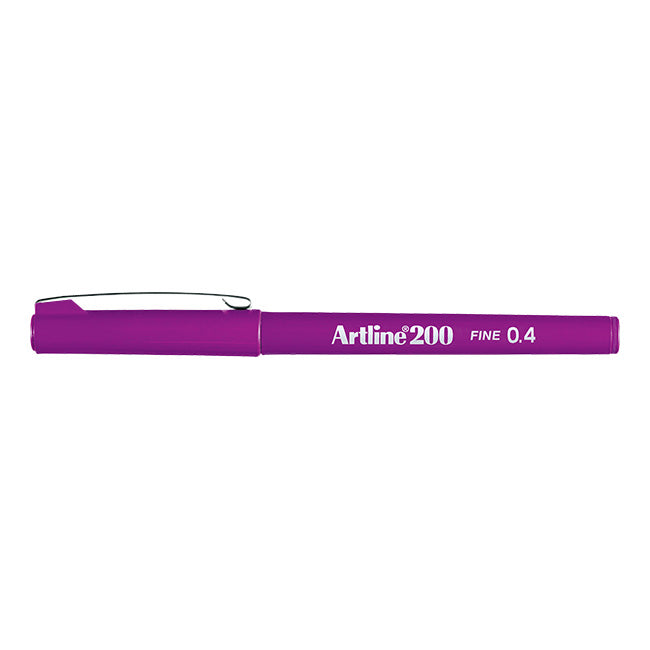Artline 200 - Fineliner 0.4mm Magenta-Stift-DutchMills