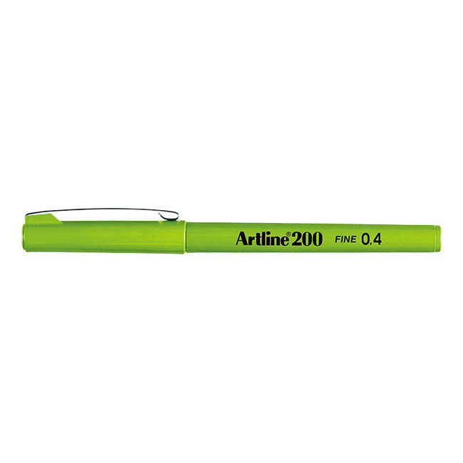 Artline 200 - Fineliner 0.4mm Yellow Green-Stift-DutchMills