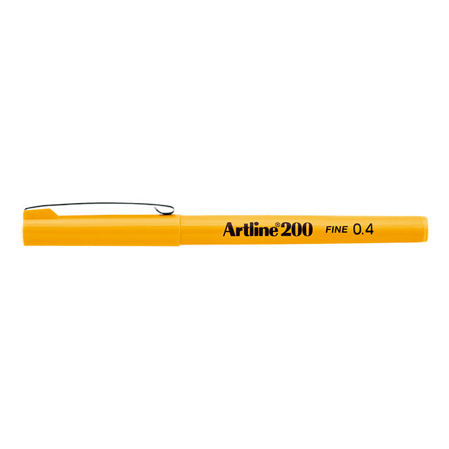 Artline - Fineliner 0.4mm Yellow-Stift-DutchMills